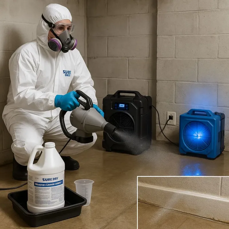 Sanitization and Odor Removal process in Comanche, OK