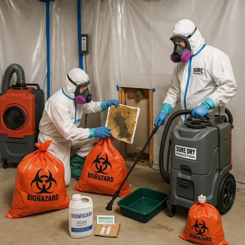 Contaminated Water Handling Protocols process in Comanche, OK